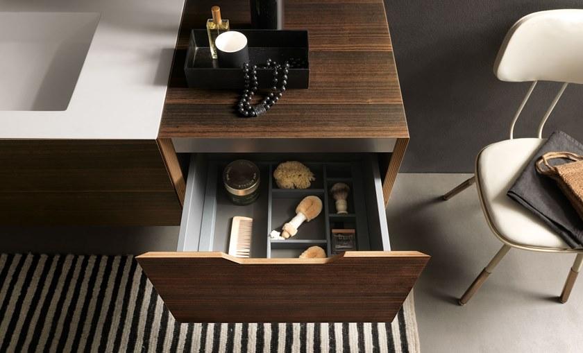 Archeda Тумба под умывальник из дерева с зеркалом Quaranta5 sun-id-1362291 - Вид №1