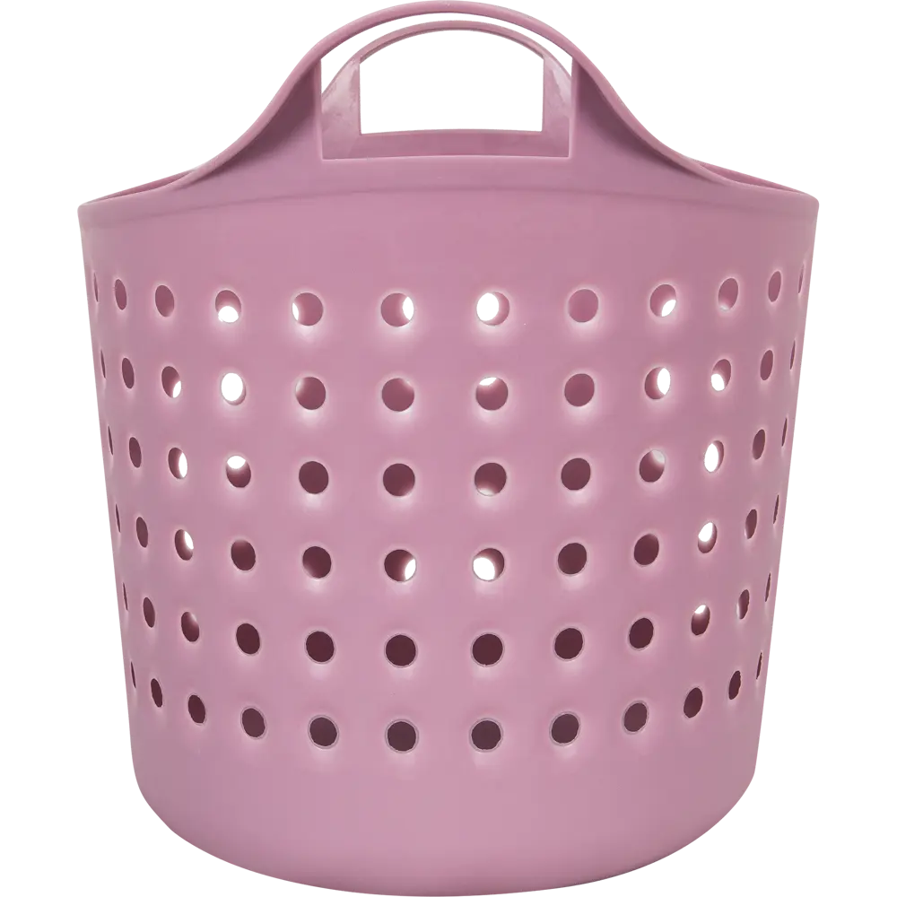 Корзинка Soft 20.61×22.21×17.4 см 4.1 л пластик цвет сиреневый 82154633 STLM-2089853 BEROSSI - Вид №3