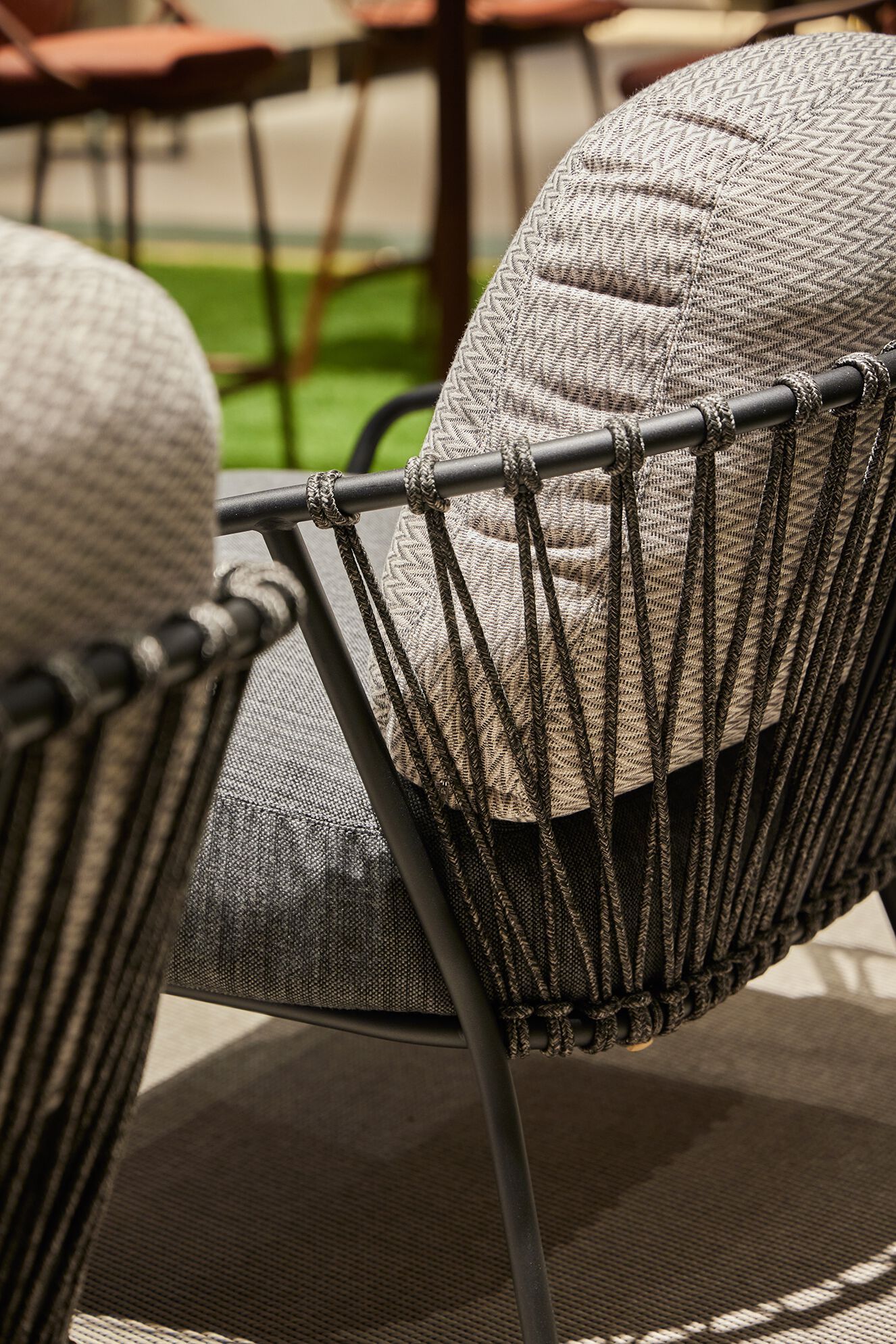 2-местный садовый диван из нержавеющей стали MUSOLA Baga ARCH-00103270 - Вид №7