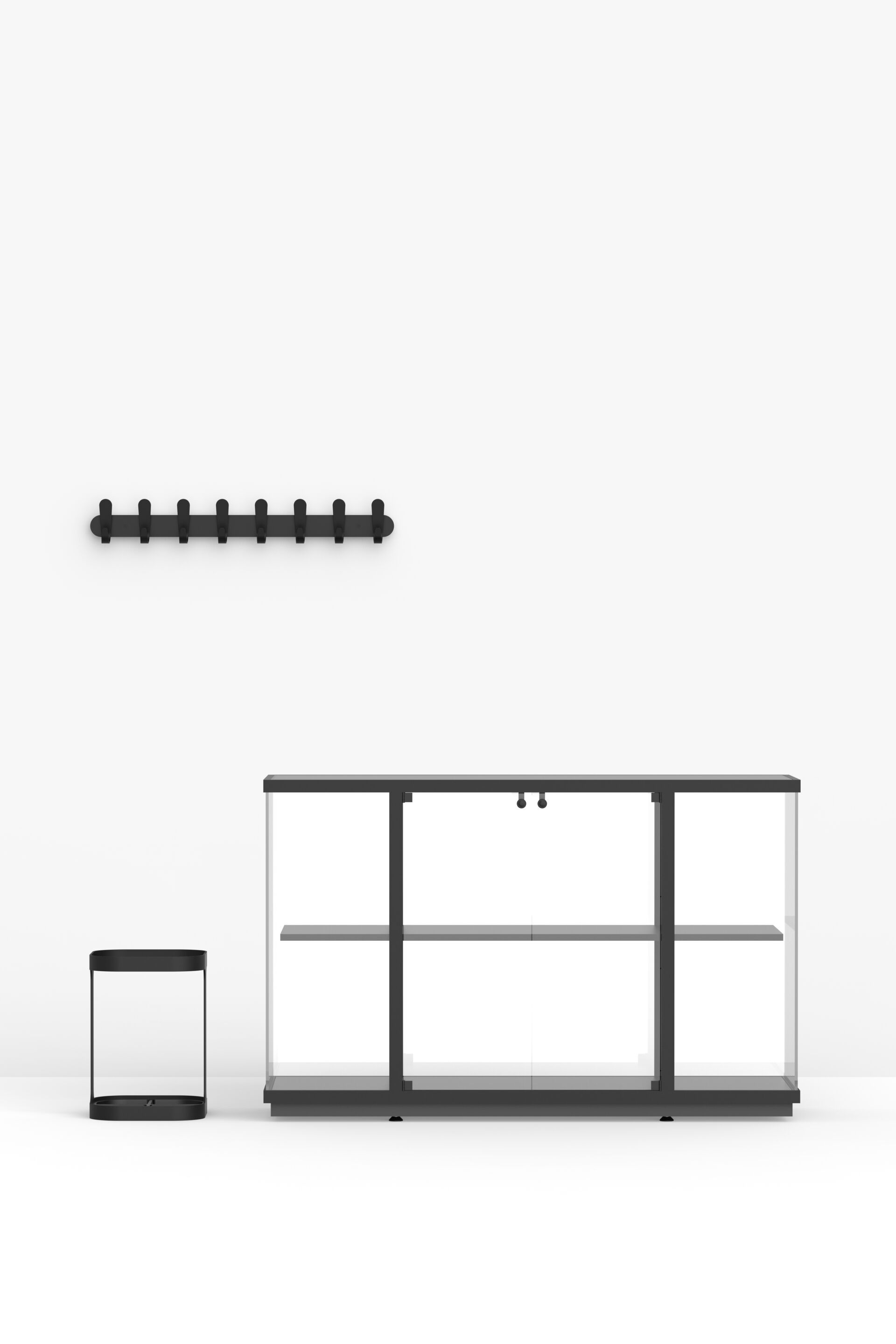 Витрина из алюминия и стекла со встроенным освещением FUNCTIONALS STOLP ARCH-00144309 - Вид №14