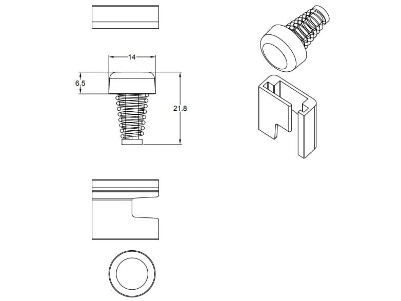 Устройство против ложного маневрирования для многоточечного закрытия MASTER ITALY Fast ARCH-00090742 - Вид №2