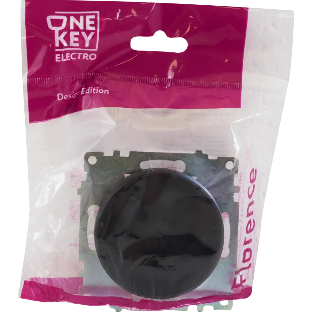 ONEKEYELECTRO Выключатель Florence 1-клавишный для современного интерьера 82127014 STLM-0019899 - Вид №3