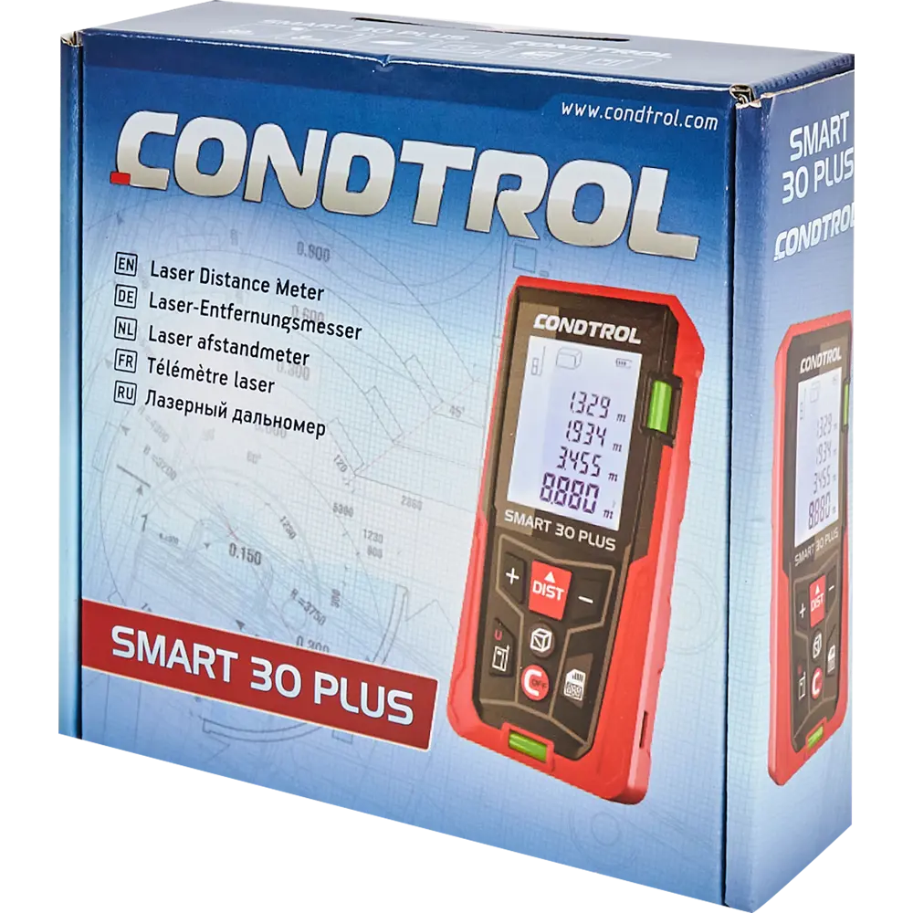Дальномер лазерный Condtrol Smart 30 Plus с дальностью до 30 м STLM-2153297 - Вид №3