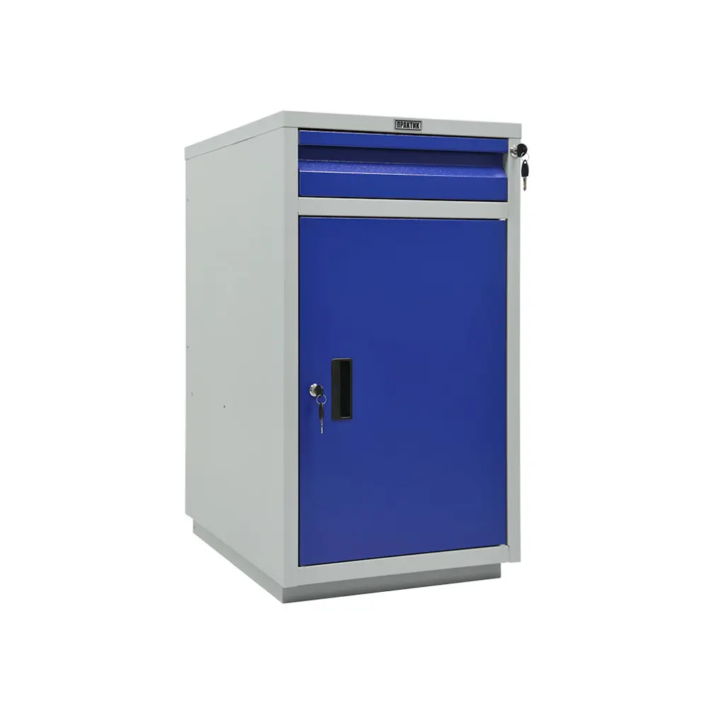 Тумба с 1 ящиком Profi WD-2 46x84x64 см металл синий 87678712 STLM-2170387 Santreyd 