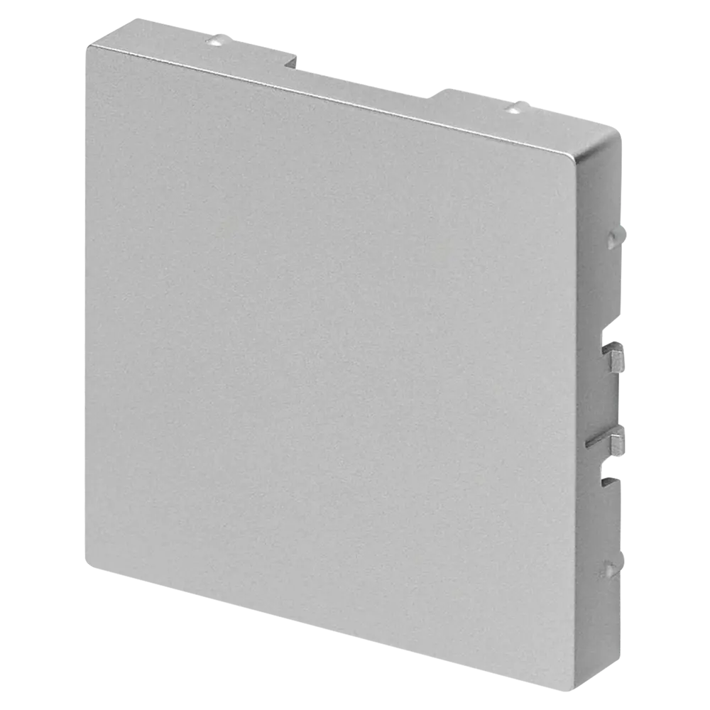 Заглушка Systeme Electric AtlasDesign 56.2 мм цвет алюминий STLM-2027986