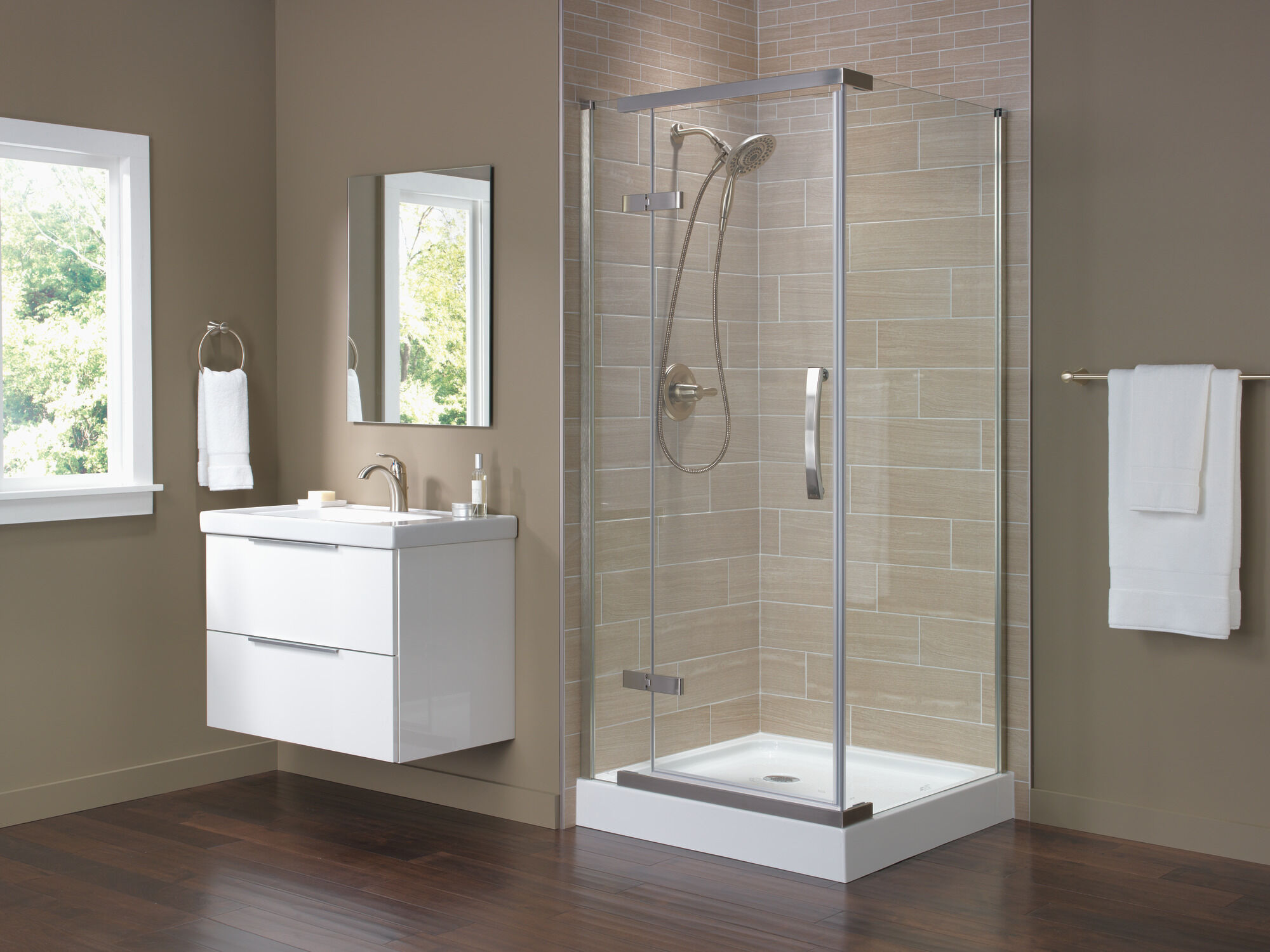 73824-SS Вешалка для полотенец 24 дюйма Delta Faucet Lahara Нержавеющая сталь  - Вид №7
