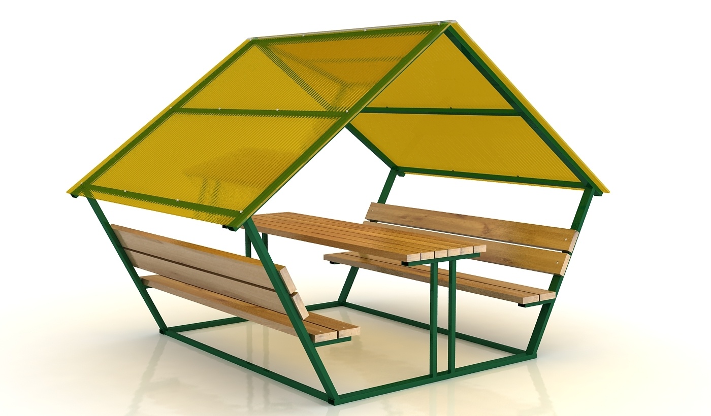 AZAL01/01/01-MB.MT АЗАЛИЯ 1, беседка LAB.Space  - Вид №1