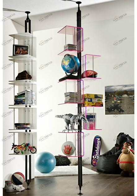 F.lli Orsenigo Модульный стеллаж из металла с креплением от пола к потолку sun-id-1381168