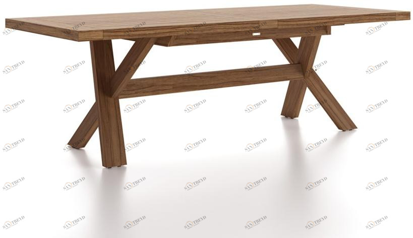 Atmosphera Прямоугольный садовый стол из тика Typhoon Ty.ta.240/ty.ta.300