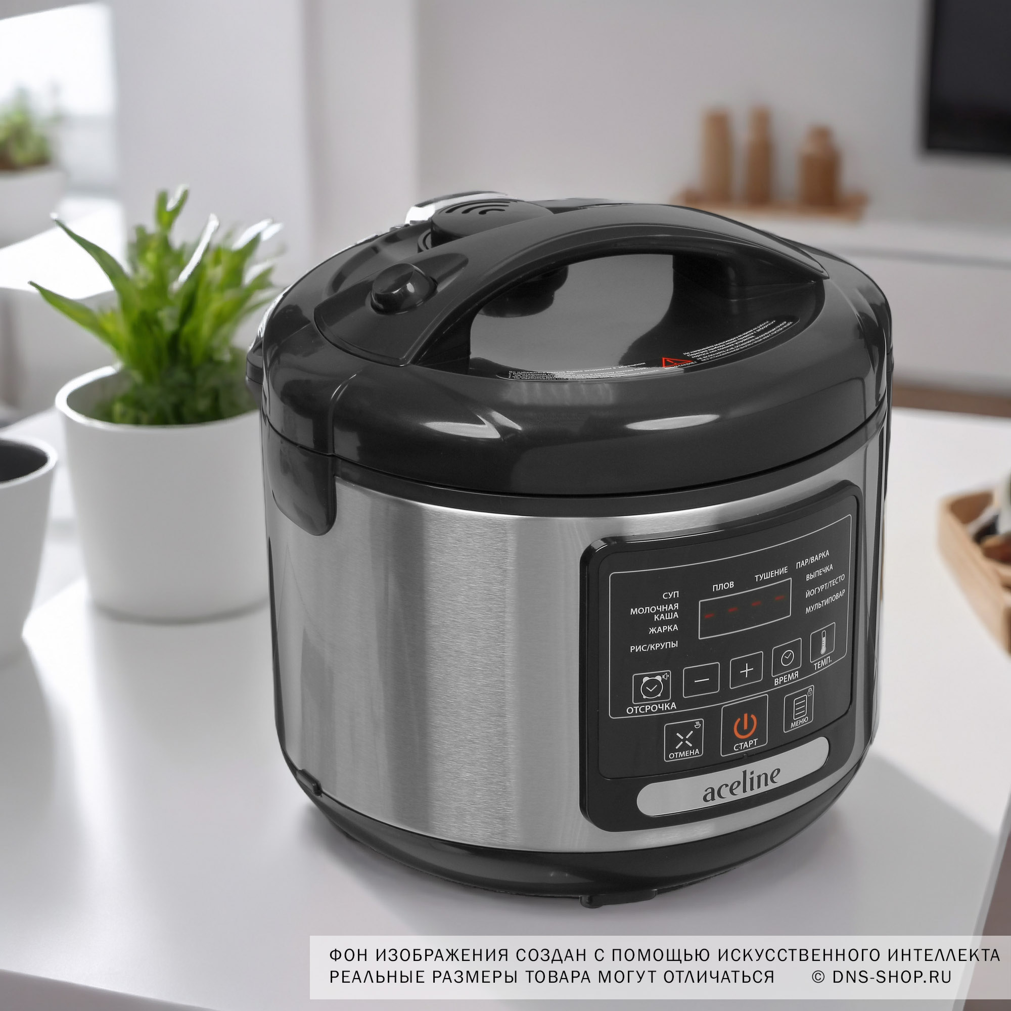5099059 Мультиварка Aceline AMC553 серебристый STDN-0150345 - Вид №11