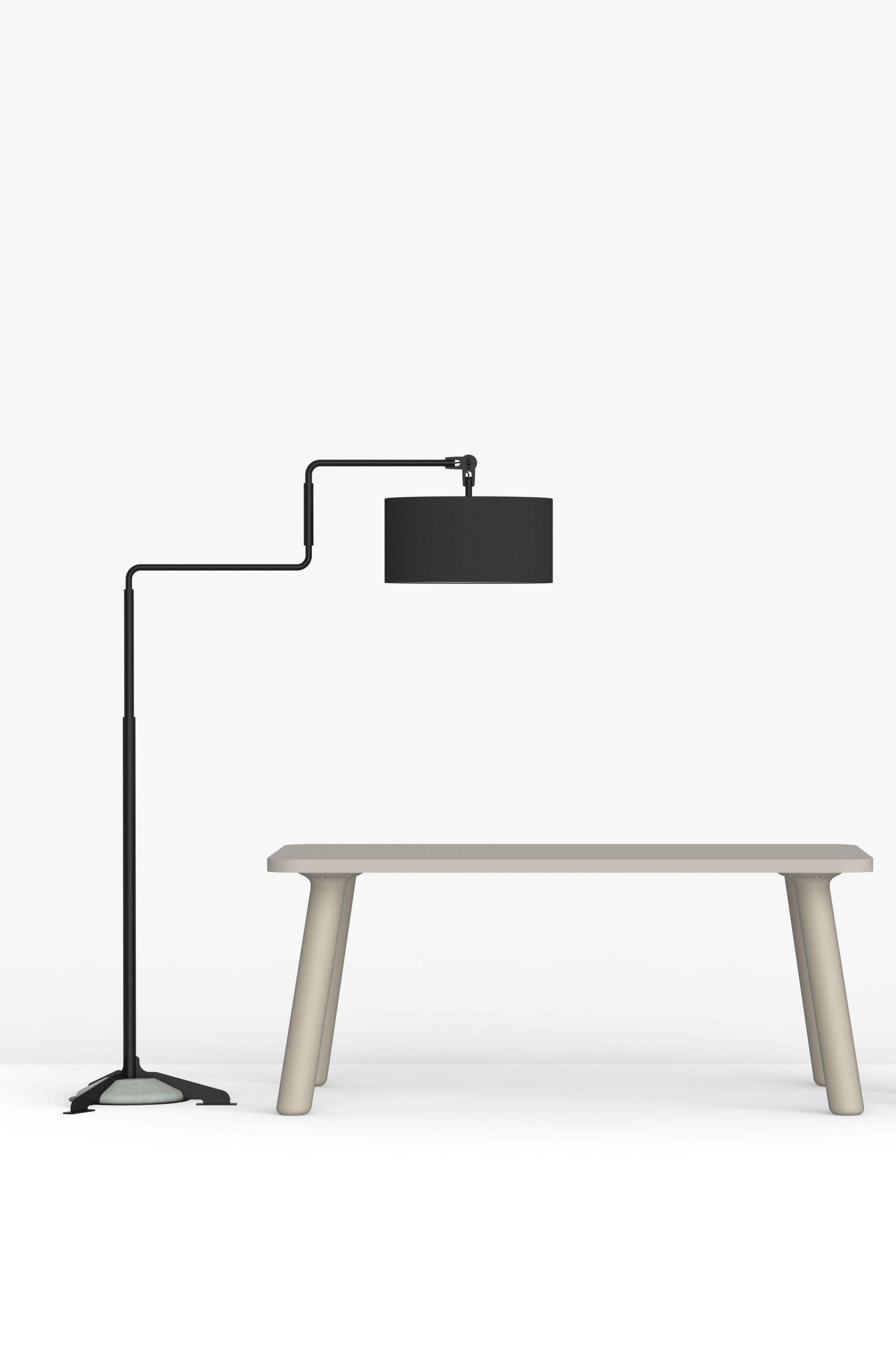 Прямоугольный стол из композитного материала и алюминия FUNCTIONALS MONOLITE ARCH-00136873 - Вид №79