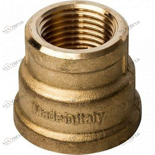 Муфта переходная ВВ 3/4х1/2" латунь STOUT SFT0005003412
