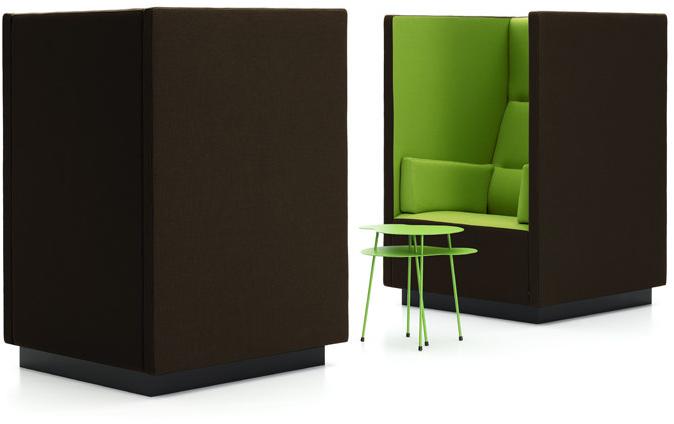 Offecct Кресло из ткани с высокой спинкой Float sun-id-1471250 - Вид №1