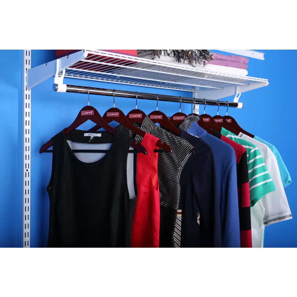 LARVIJ Держатель для гардеробной штанги - белый металл 13909475 STLM-0003997 - Вид №2