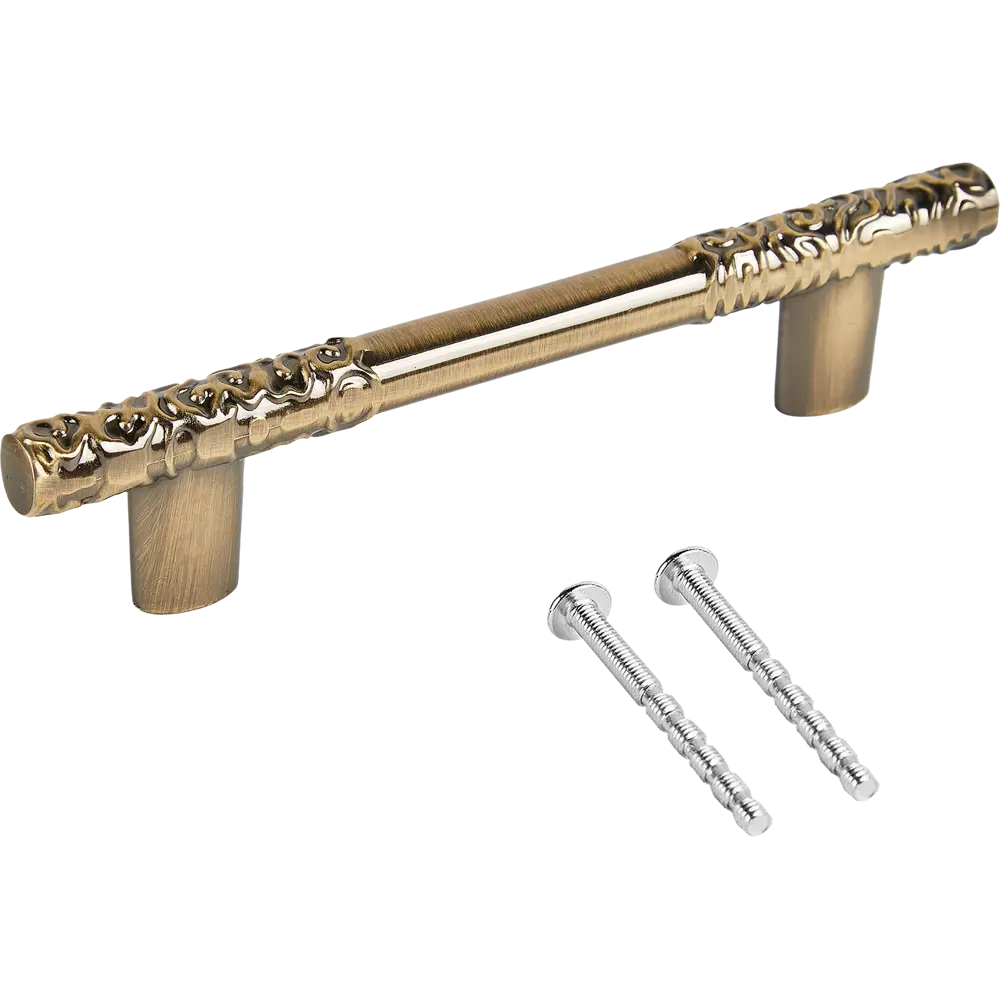 86924092 Ручка-рейлинг мебельная 8105 96 мм цвет античная бронза STLM-1008882 EDSON  - Вид №3