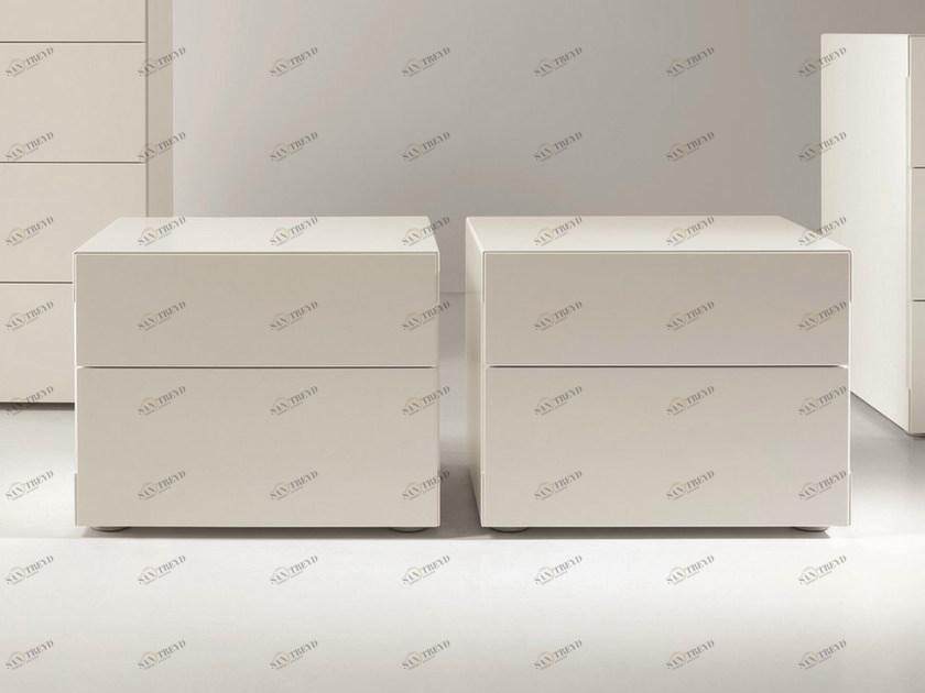 Dall'Agnese Лаковая прикроватная тумба с ящиками Blade sun-id-1495398