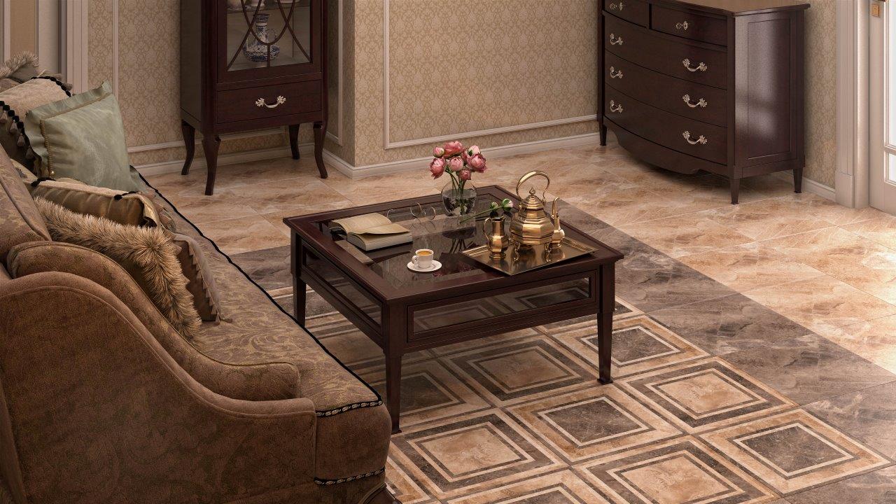 Керамический гранит КОНКОРД 738472 PiezaROSA  - Вид №2