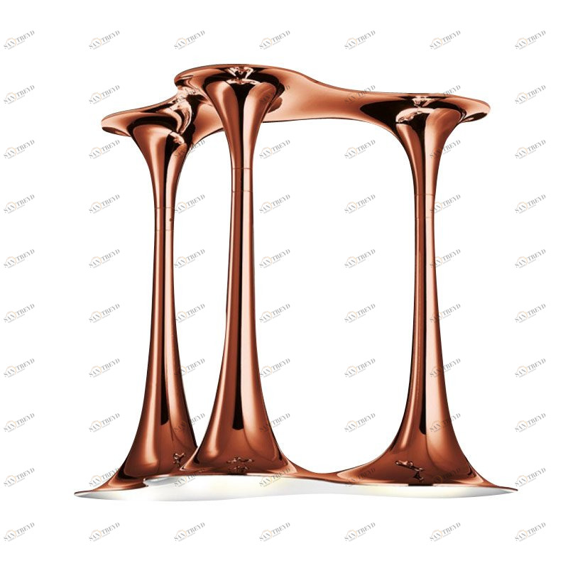 Потолочный светильник PL NAFIR 3 Bronze/White от Axo Light PLNAFIR3BRBCGU1 AXO LIGHT ДИЗАЙНЕРСКИЕ 244208 Белый;золото 