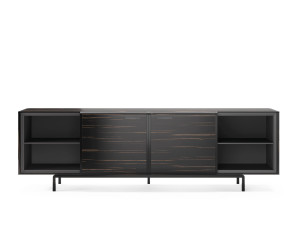 Шкаф из шпона с раздвижными дверями