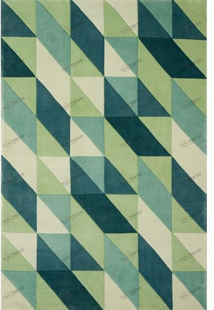 Barcelona Rugs Прямоугольный коврик ручной работы из шерсти мериноса Hydraulic sun-id-1417923