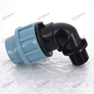 Угол обжим-Н 40 x 1"1/4 для труб ПНД UNIDELTA 1008040005