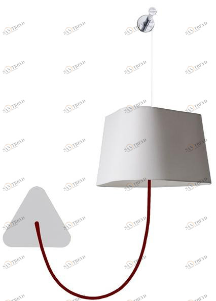 designheure Настенный светодиодный светильник с фиксированным кронштейном Nuage Atmpnjo