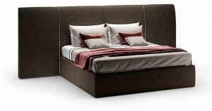 Reflex Двуспальная кровать в коже San marco