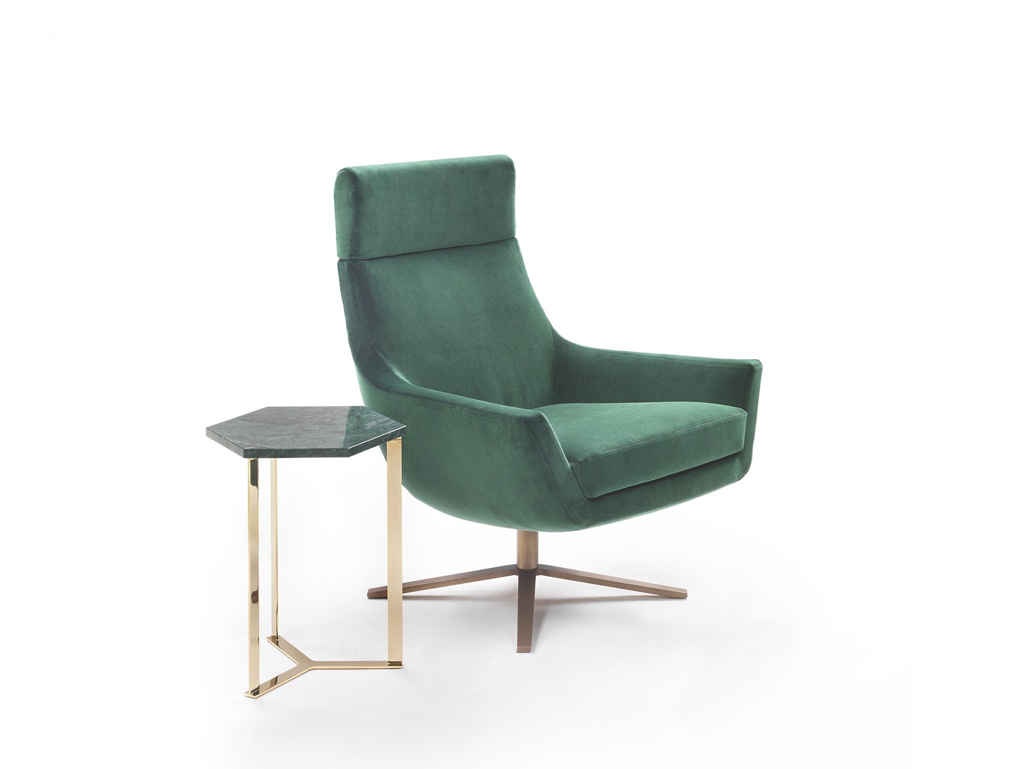 Спицевое кресло с высокой спинкой Marelli JOY ARCH-00034405 - Вид №5