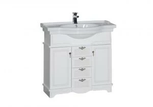 Тумба под раковину Aquanet Луис 90 белый