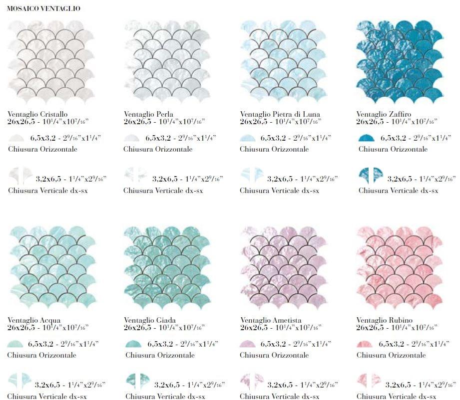 Cerasarda Керамическая мозаика из красной пасты Trasparenze marine sun-id-1420140 - Вид №9