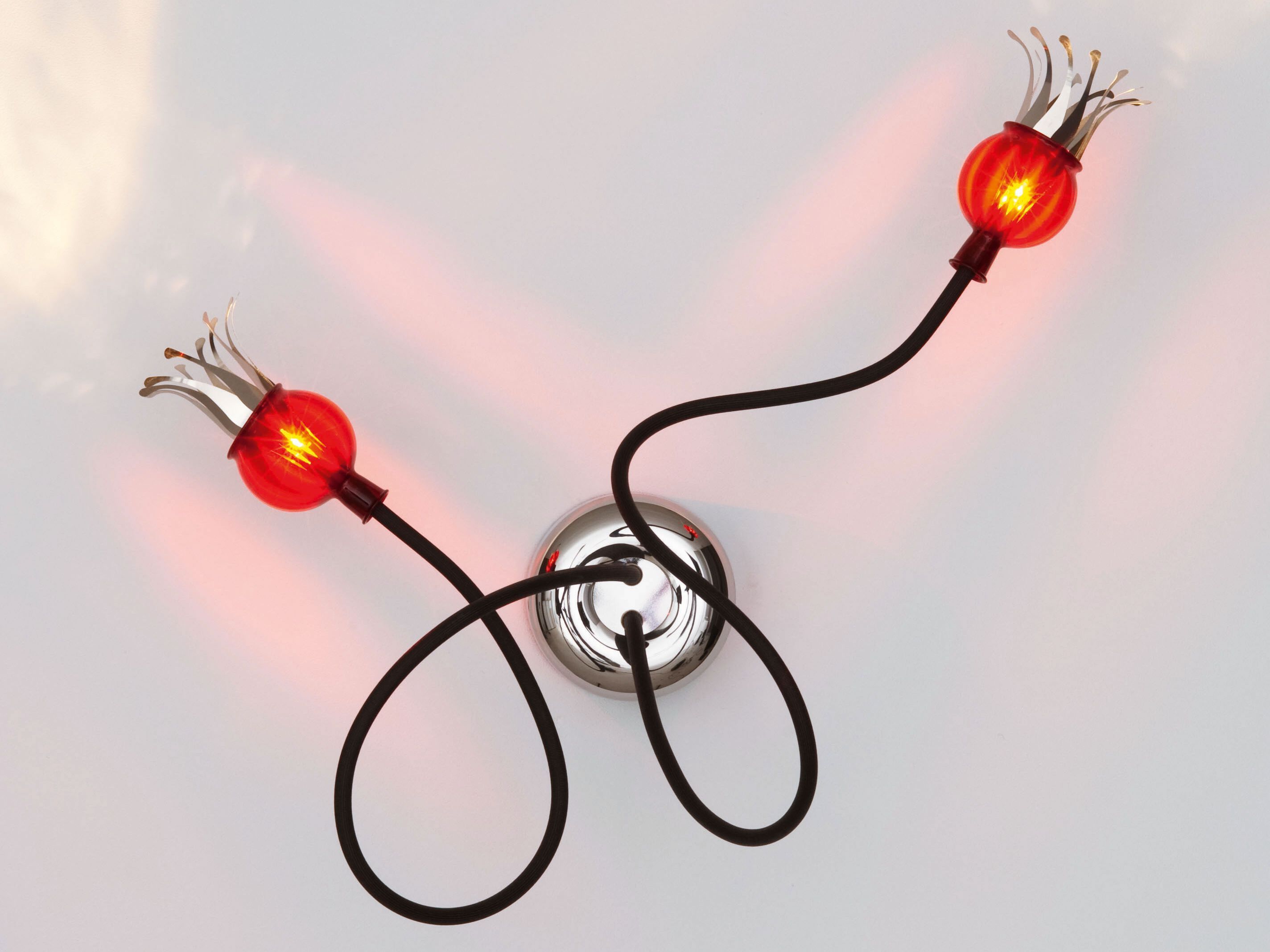 Алюминиевый и стеклянный настенный светильник с гибкой рукояткой serien.lighting POPPY ARCH-00006700 - Вид №16