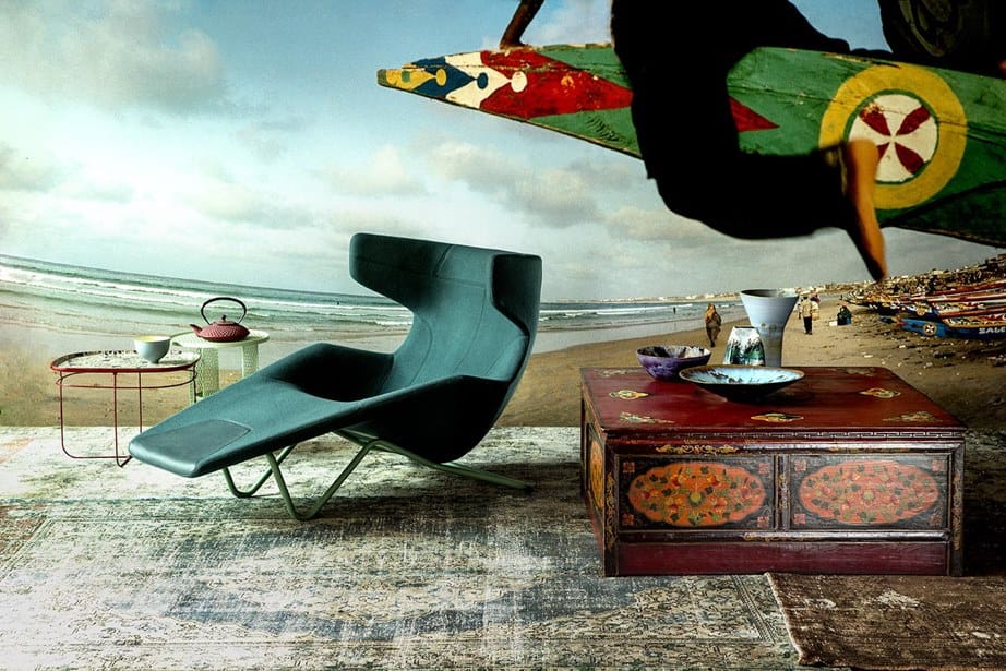 Шезлонг из ткани MOROSO Take A Line For a Walk ARCH-00048983 - Вид №4