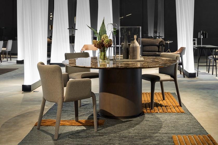 Potocco Круглый мраморный стол Otab 883/t - Вид №2