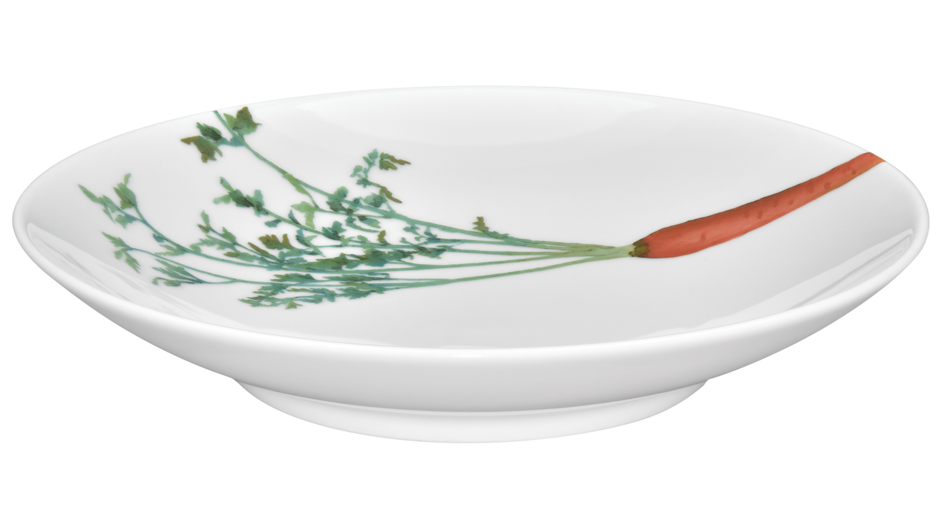 10637868 Noritake Тарелка для пасты Noritake "Овощной букет.Морковка" 23см Фарфор  - Вид №1