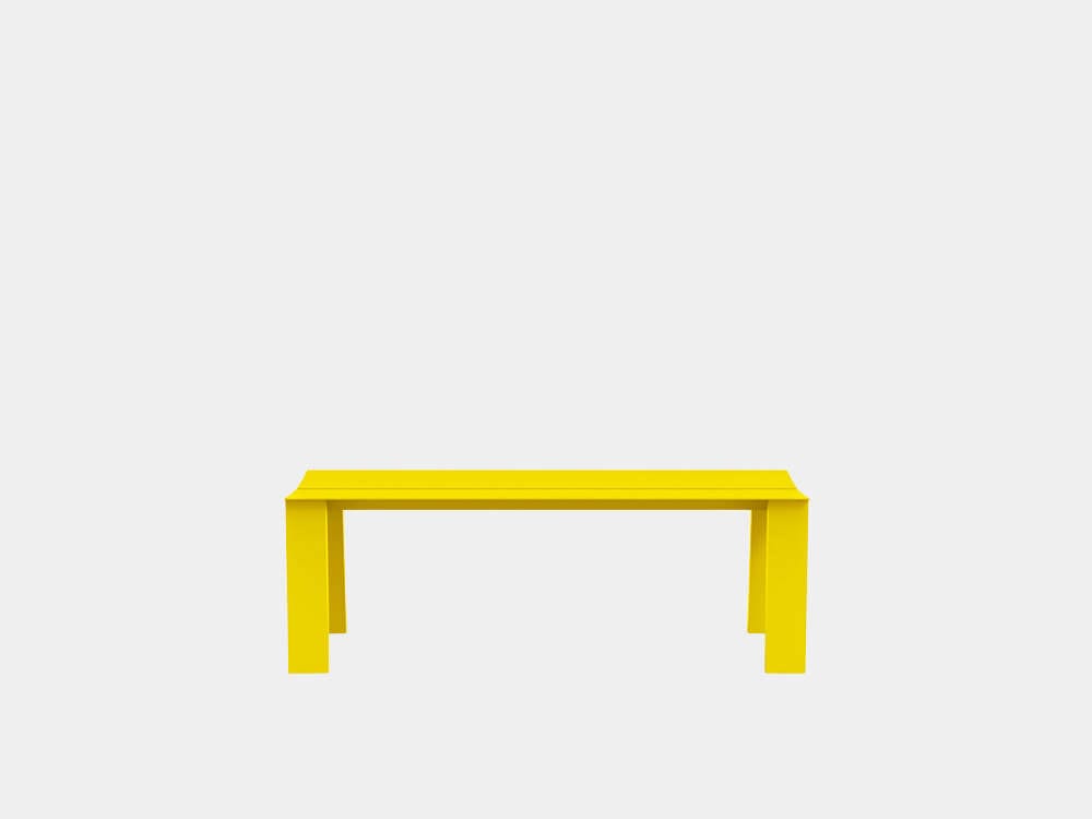 Алюминиевая скамья с порошковым покрытием RS Barcelona Seu ARCH-00067573 - Вид №26