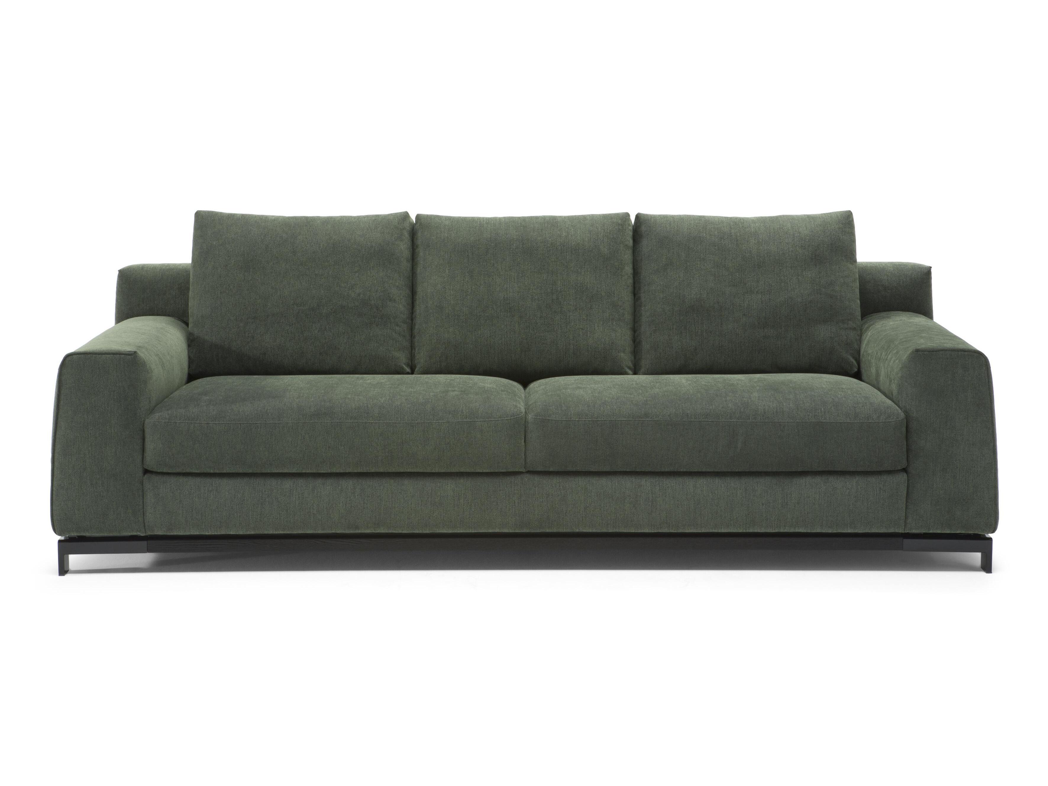 3-местный диван из кожи или ткани Natuzzi Italia LEAF ARCH-00120180