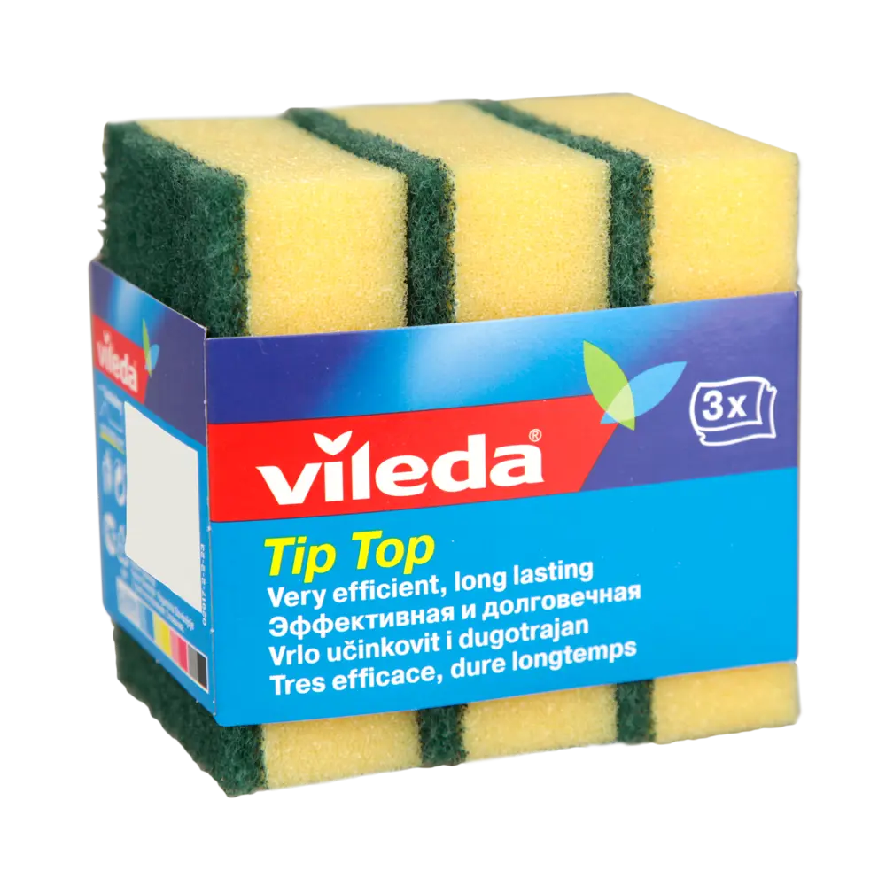 Губка Vileda «Тип-Топ», 3 шт. 82433891 STLM-2175122 