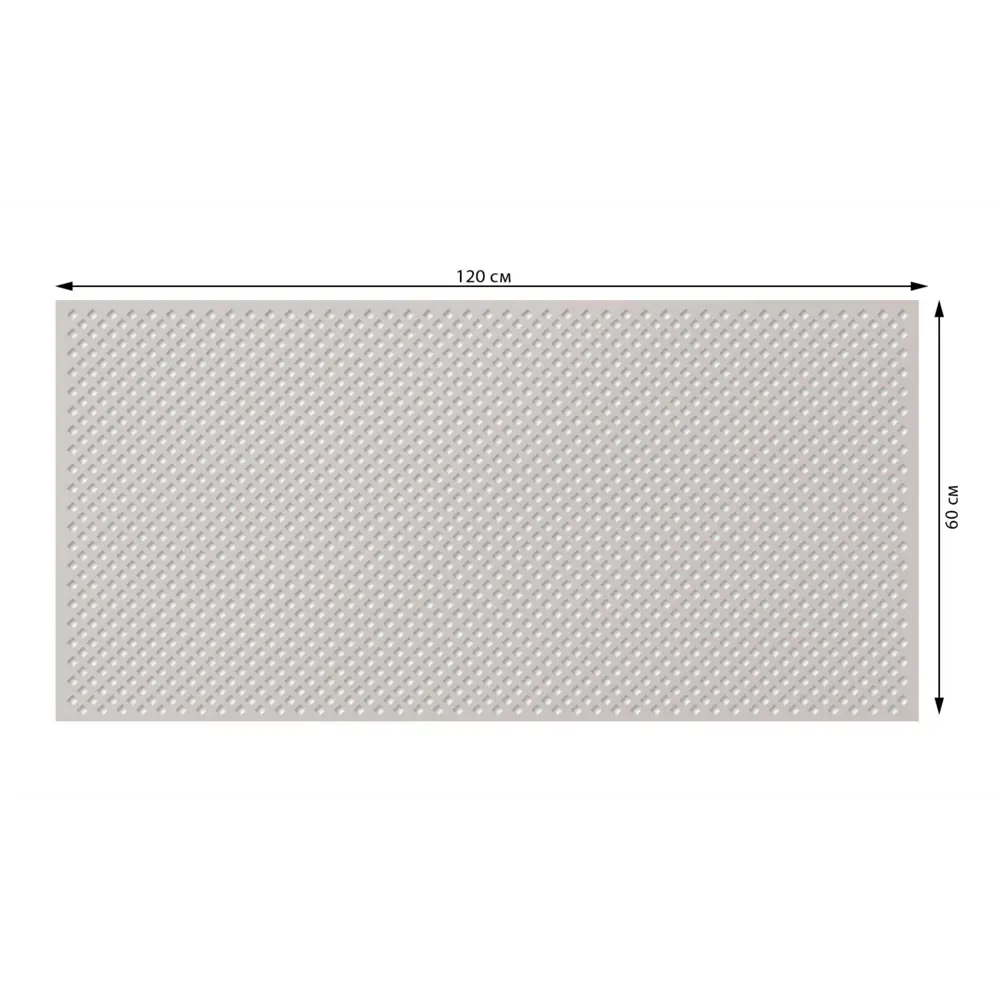 Фронтальная панель для радиатора Глория 120x60 см МДФ цвет бежевый 89452796 STLM-2112407 Santreyd  - Вид №2
