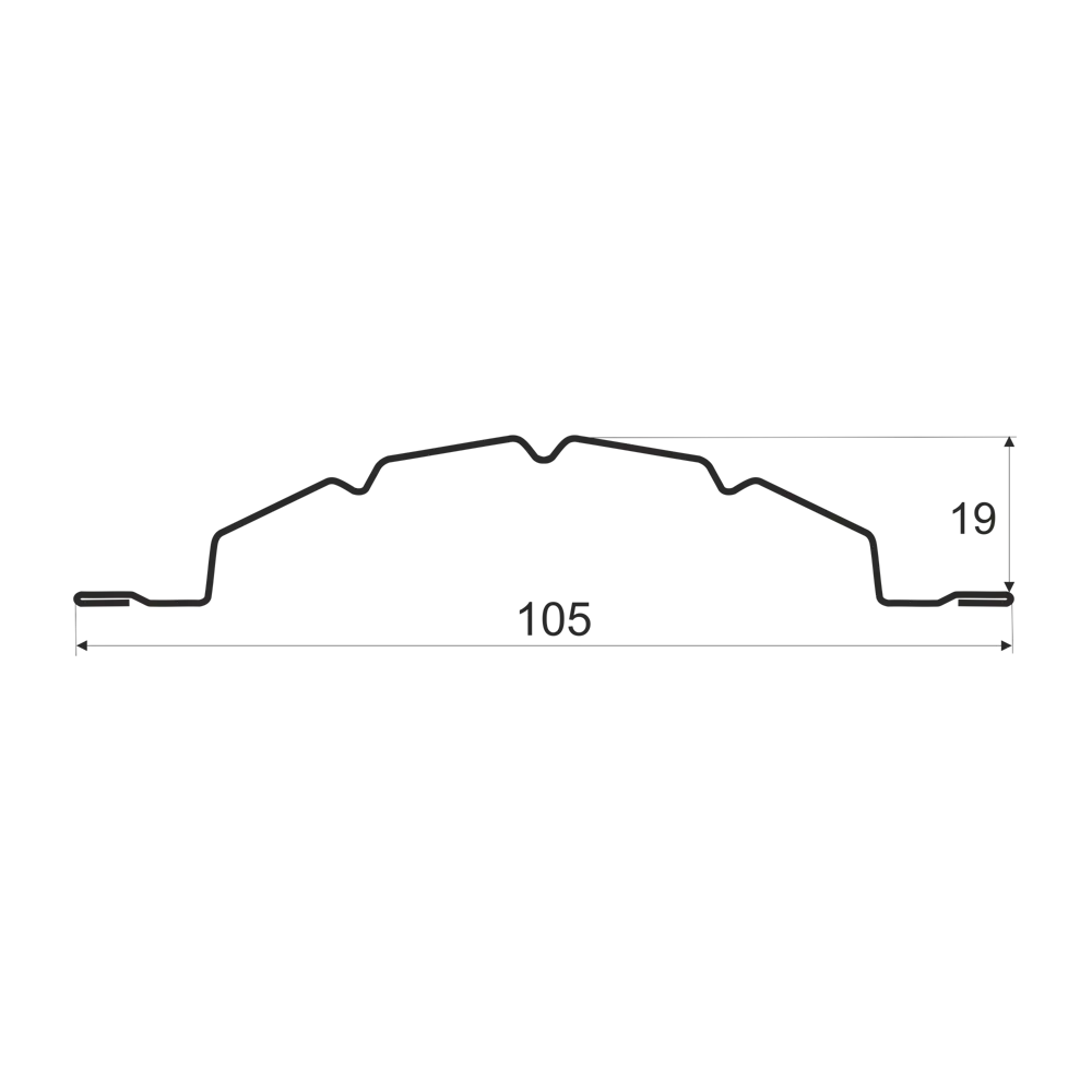 Штакетник 105 мм 1.5 м зеленый 84169451 STLM-2206118 Santreyd  - Вид №2