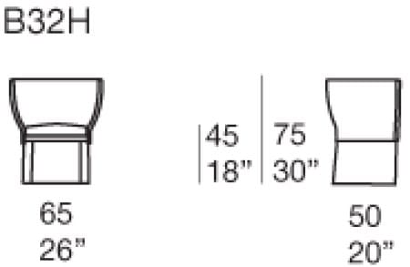 Сани стул Paola Lenti Ami ARCH-00042615 - Вид №3