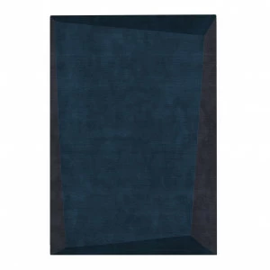 Ковер Dipped Frame Dark Blue 120x170 синий RUGBERRY ДИЗАЙНЕРСКИЕ, DIPPED FRAME 326057 Синий