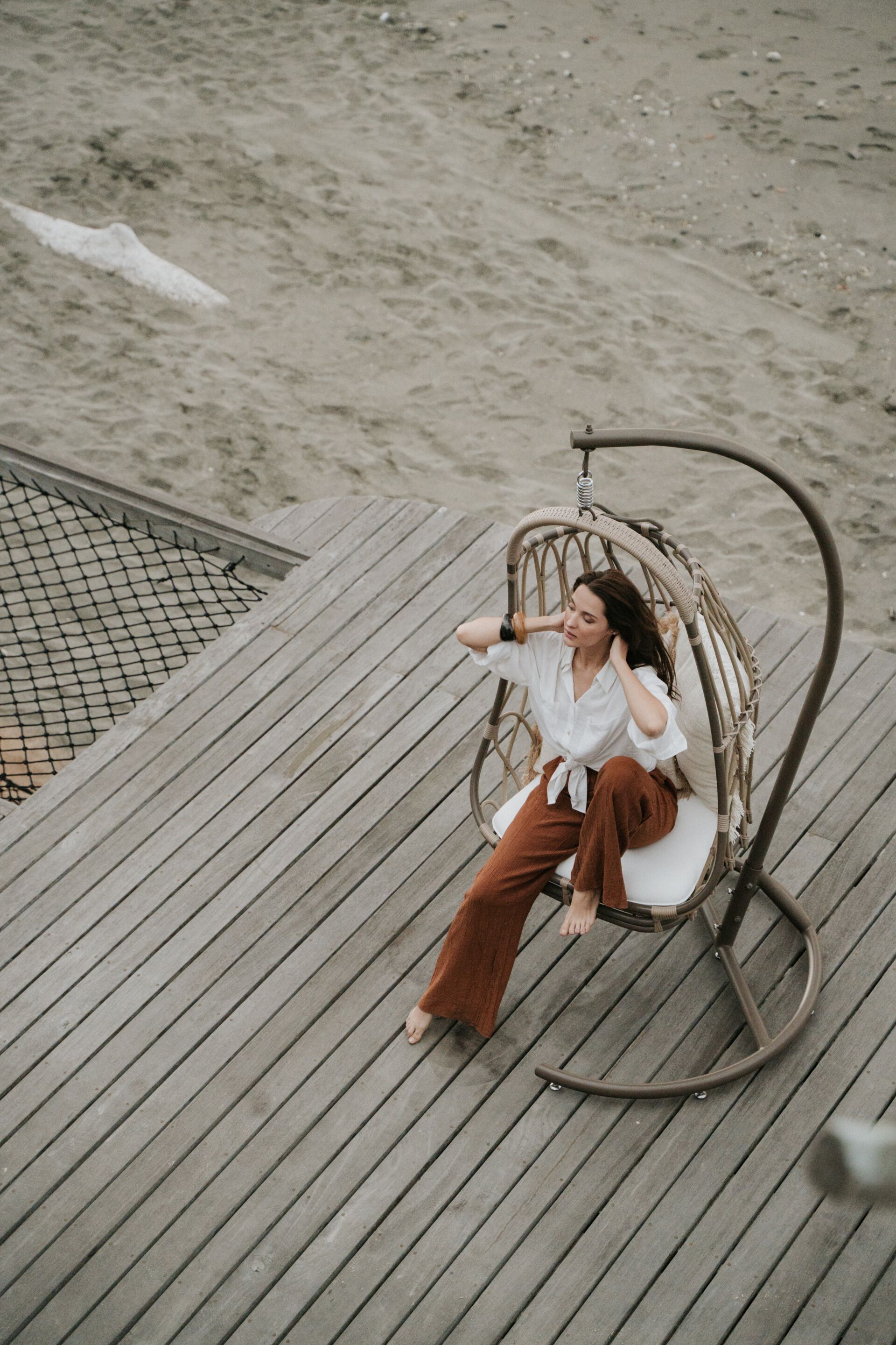 Подвесное сиденье из синтетического волокна cbdesign Искусство свинга ARCH-00027082 - Вид №10