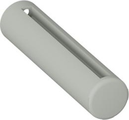 477.03B500 держатель стеклянной пластины HEWI Edition matt | Polyamid  - Вид №1