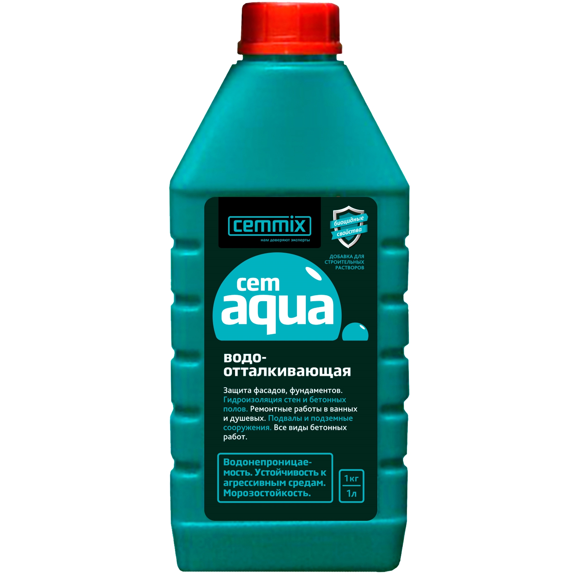 16718341 Добавка водоотталкивающая CemAqua, 1 л STLM-0007142 CEMMIX 