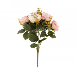 0184 Искусственное растение Букет роз 40 см ткань полиэстер KEP KEP