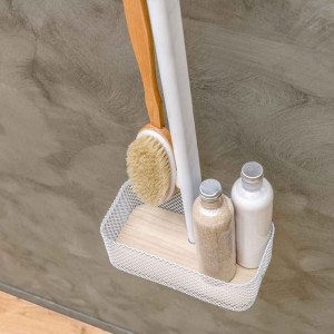 EVBAPK6BEVER Life Design Настенный органайзер с вешалкой и полкой - Prop  Непрозрачный белый