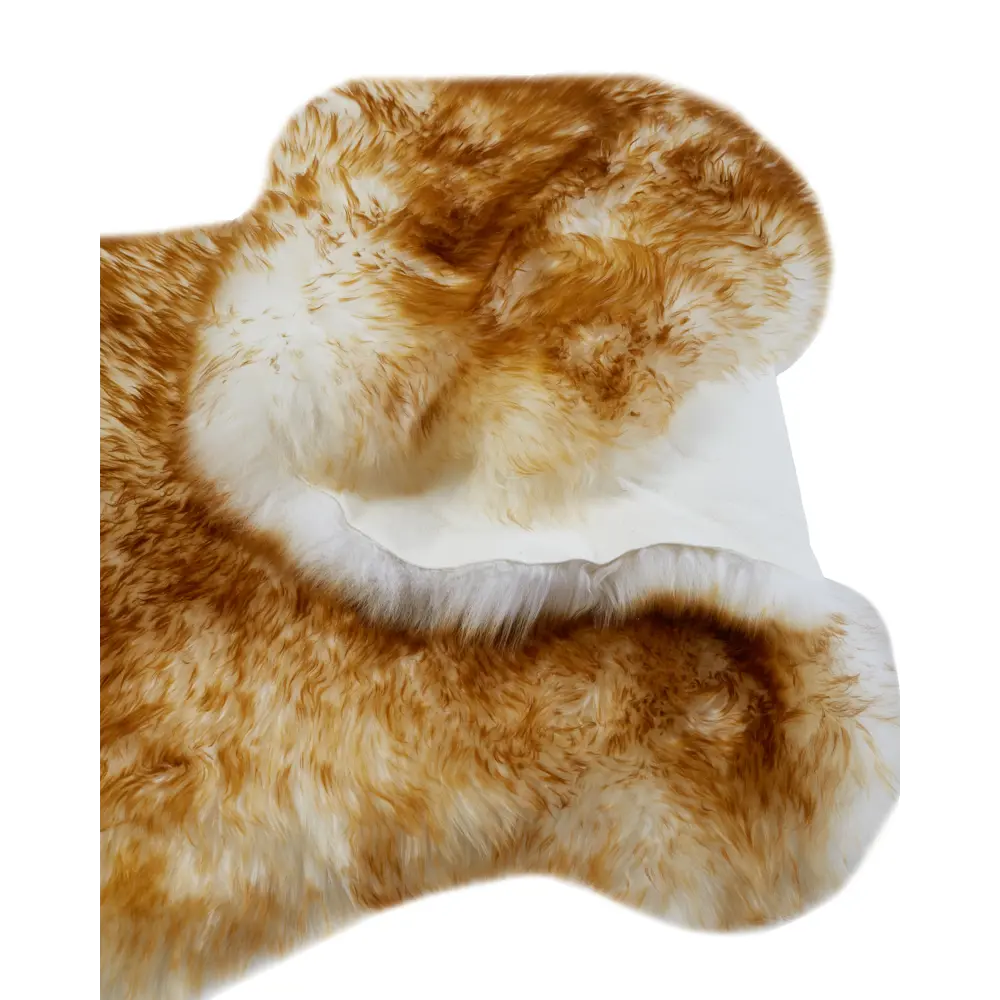 Шкура Овечья двойная 60x185 см шерсть цвет палевый Santreyd STLM-2087366 - Вид №3