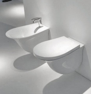 VLS Подвесной унитаз настенный Белый NERO ceramica Libera Италия