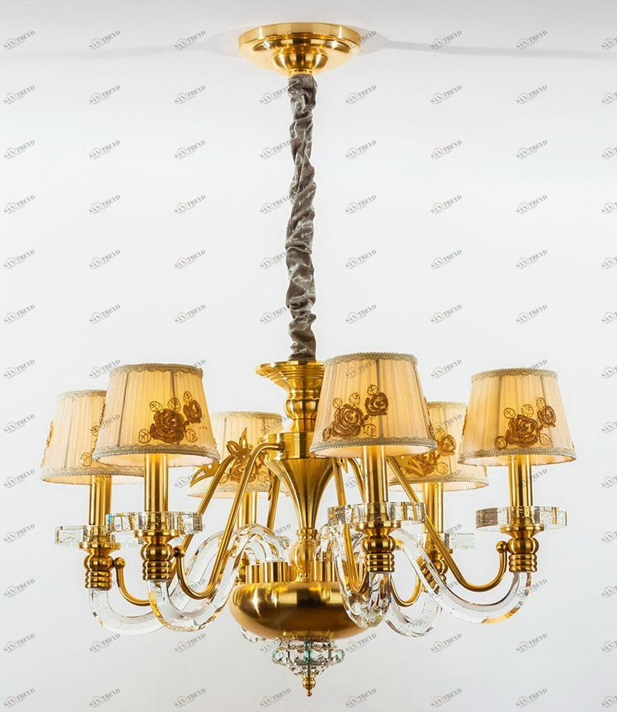 Подвесная люстра IDLamp Domenica 402/6-LEDOldbronze IDLAMP ДИЗАЙНЕРСКИЕ, DOMENICA 185416 