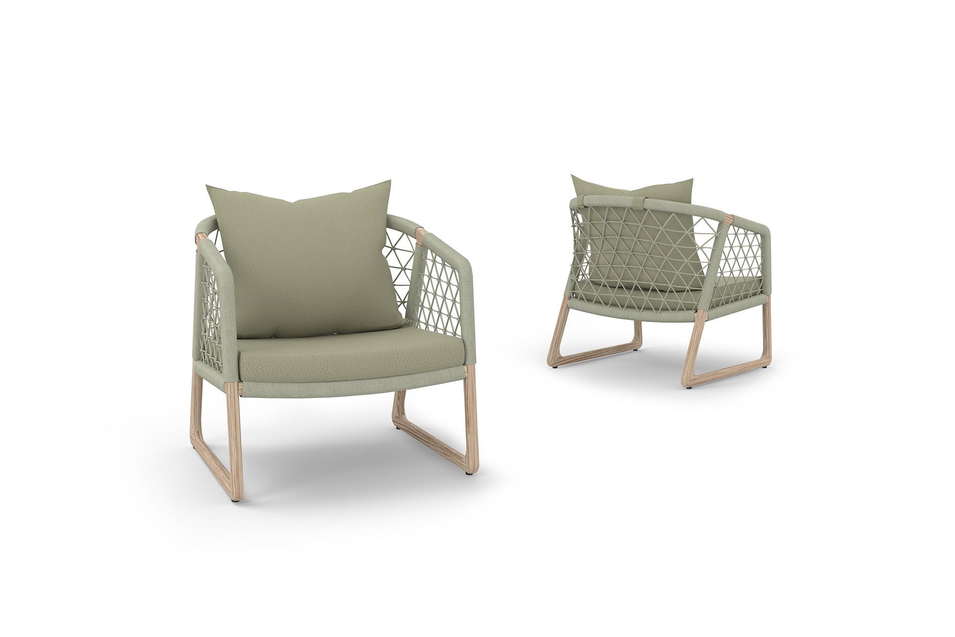 Садовое кресло с подлокотниками MAMAGREEN Labuan ARCH-00022259 - Вид №6